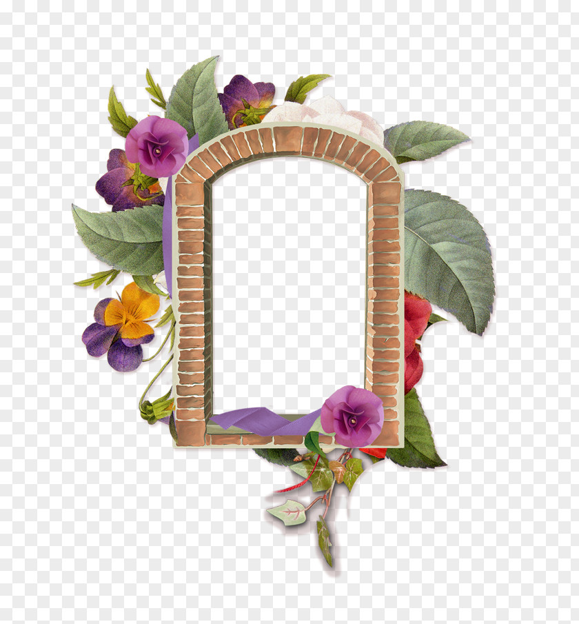Window Flowers Picture Frame Flower PNG