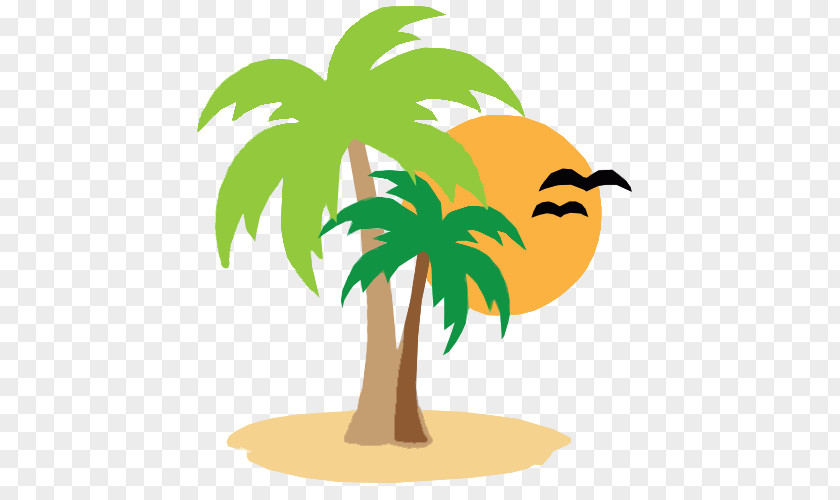 Beach Clip Art Palm Trees The Dog Cafe PNG