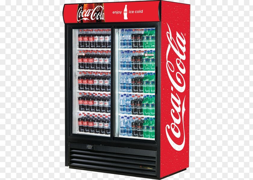 Coca Cola Fizzy Drinks Coca-Cola Refrigerator Door PNG