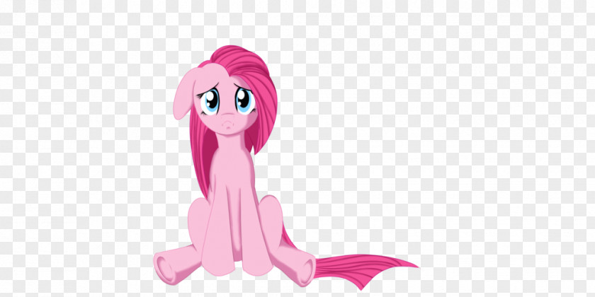 Horse Cartoon Pink M Figurine PNG