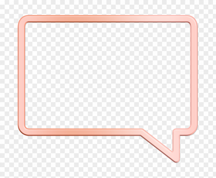 Rectangle Web Page Icon Chat Online Social Market PNG