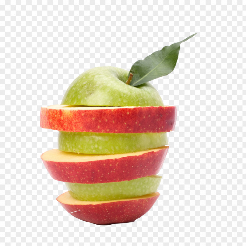Creative Red Green Apple Fruit Desktop Wallpaper Granny Smith PNG