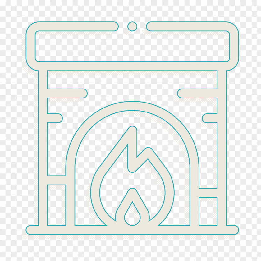 Home Stuff Icon Chimney Fireplace PNG