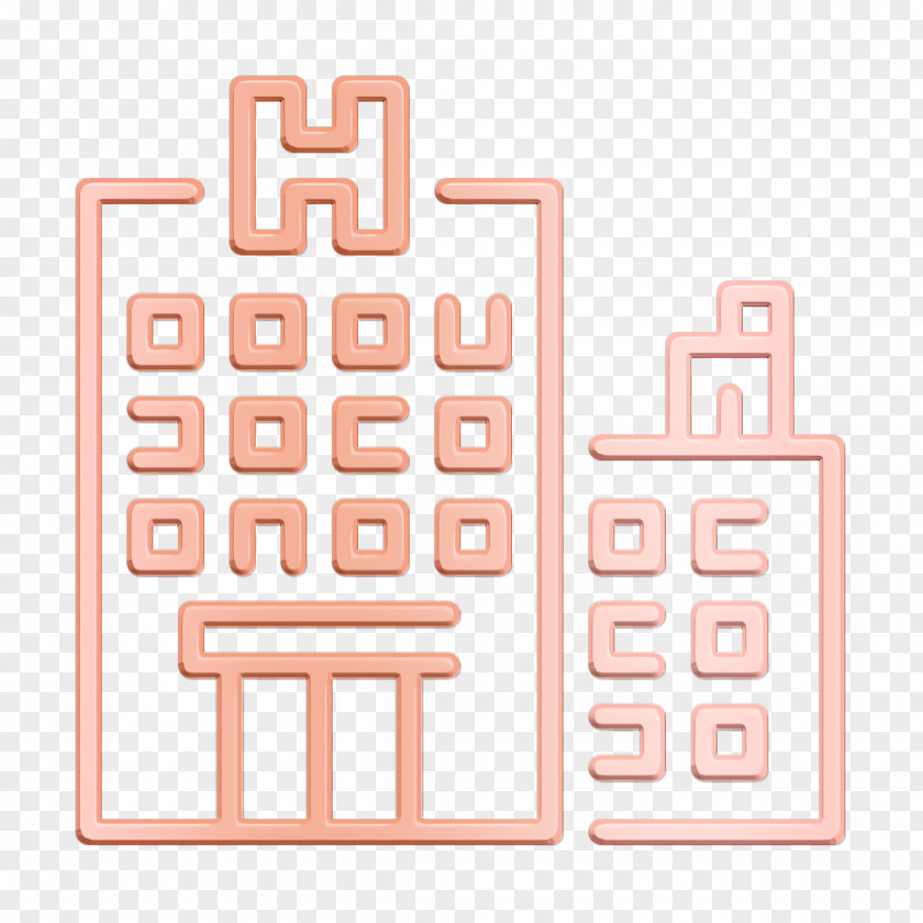Hotel Icon Building PNG