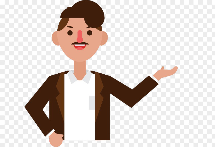 Man Holding Idea Illustration PNG