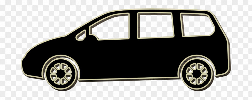 Minivan Icon Transport Car PNG