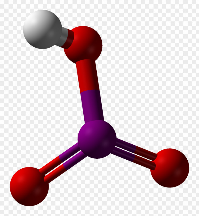 3d Iodic Acid Iodate Iodine Chemistry PNG