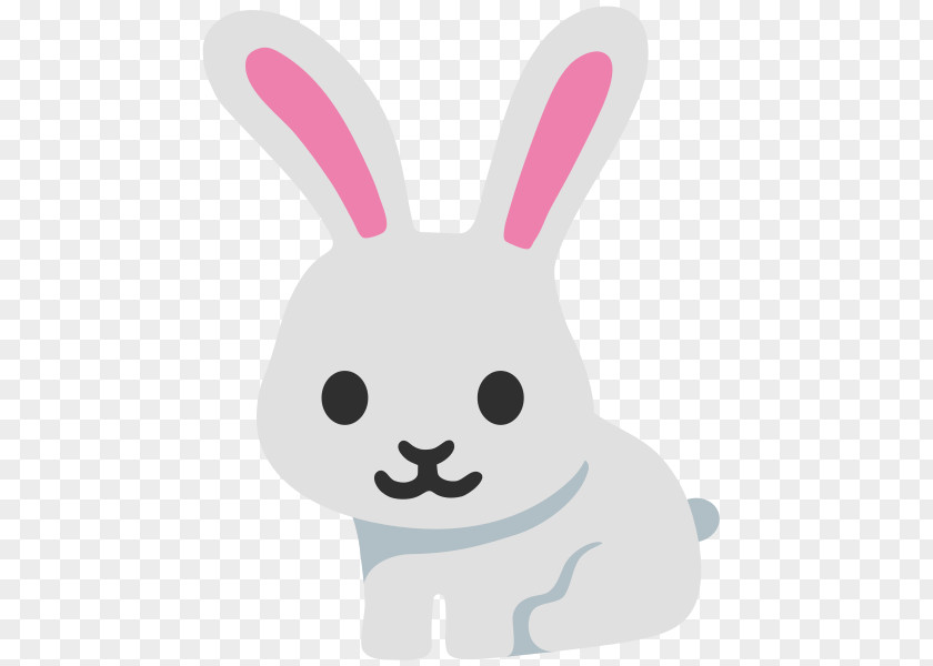 Bunny Rabbit Easter Domestic Hare Emoji PNG