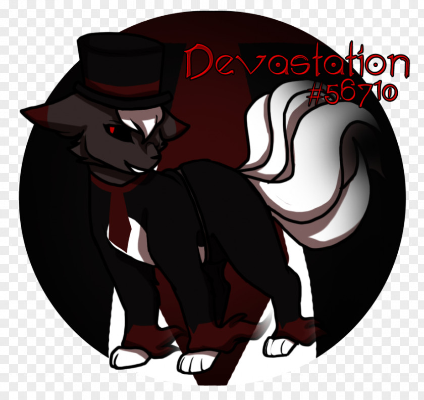 Cat Demon Horse Cartoon PNG