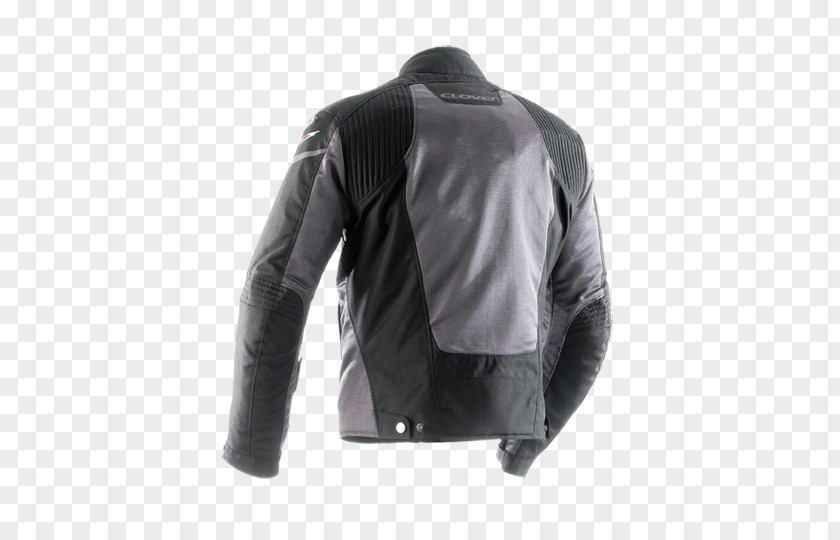Clover Leather Jacket Motorcycle Giubbotto Clothing PNG