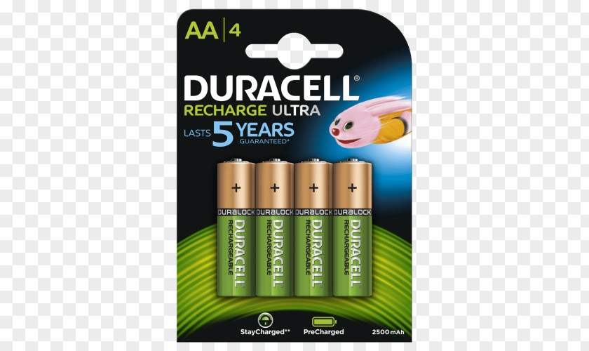 Duracell Electric Battery Charger Rechargeable AA PNG