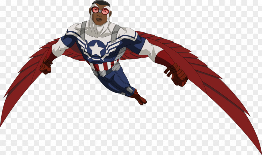 Falcon Vector Captain America Iron Man Black Widow Marvel Cinematic Universe PNG