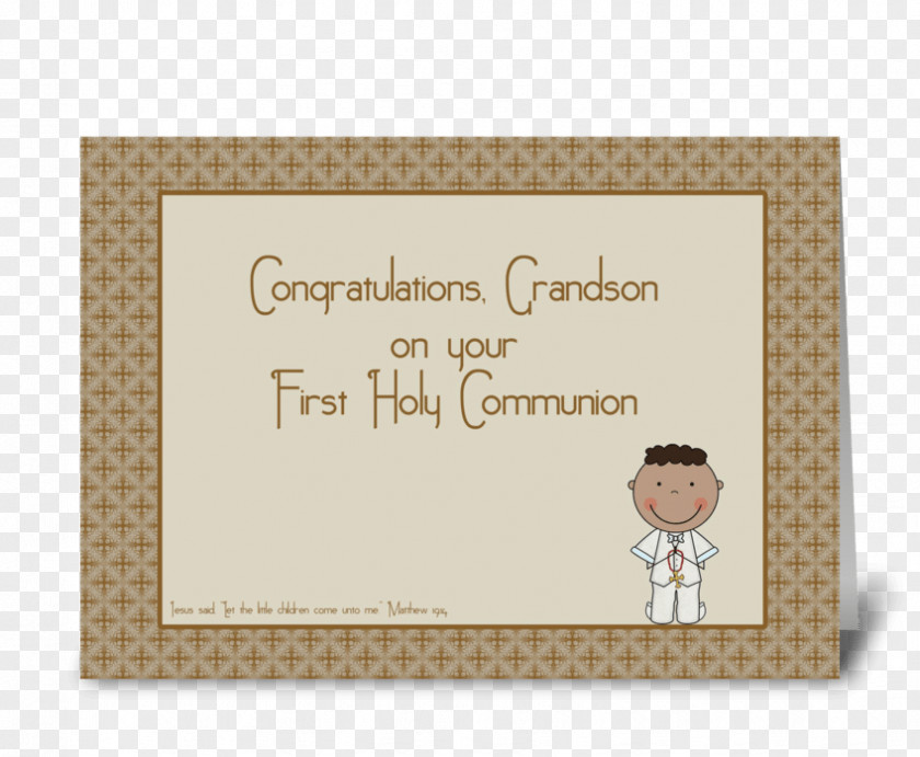 First Communion Invitation Eucharist Greeting & Note Cards Paper Sacrament PNG
