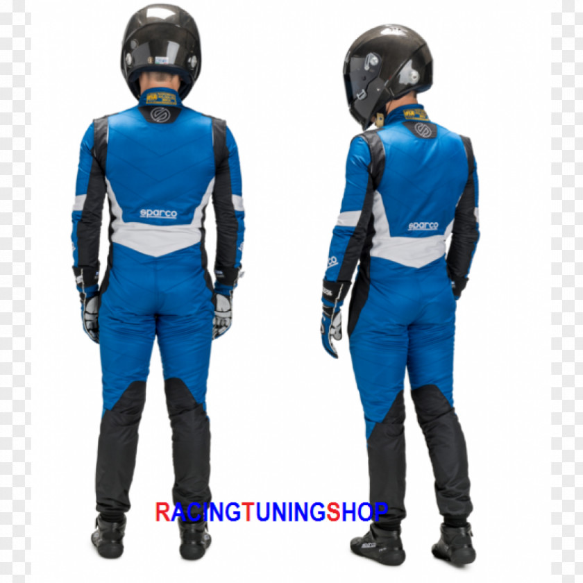 Light Audi RS7 Racing Suit Sparco Blue PNG