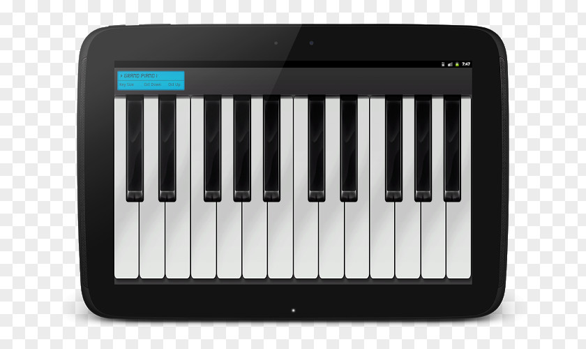 Piano Digital Electric Player Musical Keyboard Pianet PNG
