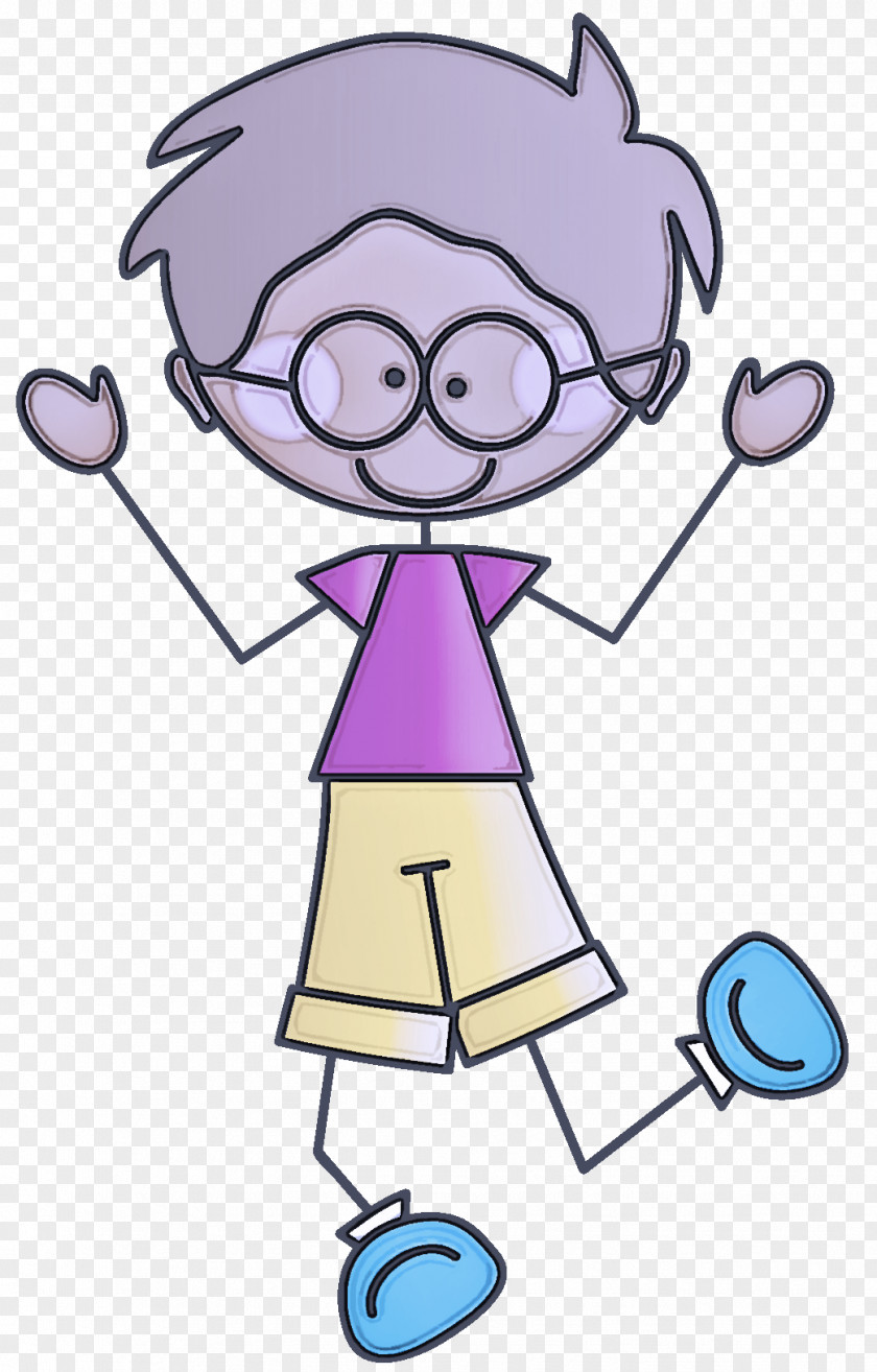 Pleased Playing Sports Cartoon PNG