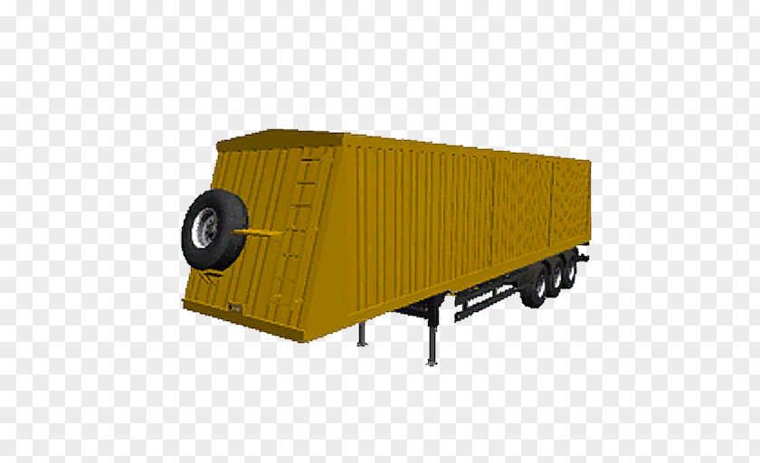 Semi Trailer Cargo Shipping Container Semi-trailer Truck PNG