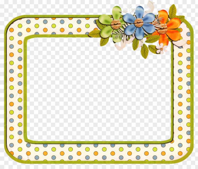 Serving Tray Rectangle Background Yellow Frame PNG