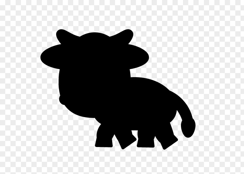 Silhouette Dairy Cattle Canidae PNG