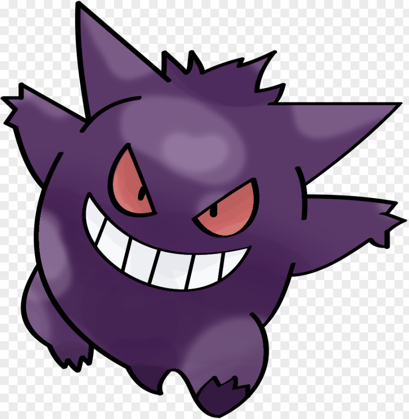 Gengar Haunter Pokémon Sun And Moon Pokédex PNG