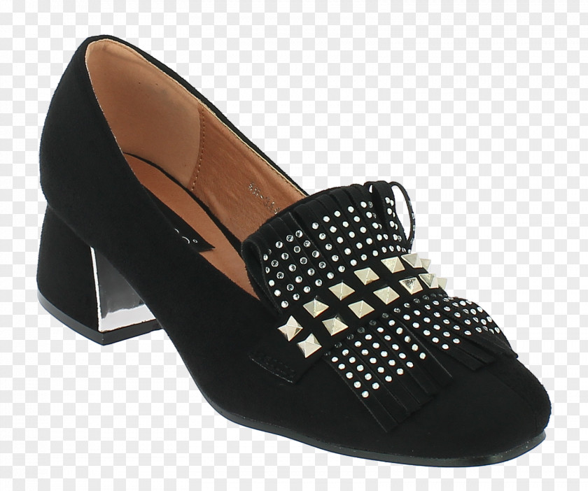Gova High-heeled Shoe Peep-toe Black Stiletto Heel PNG