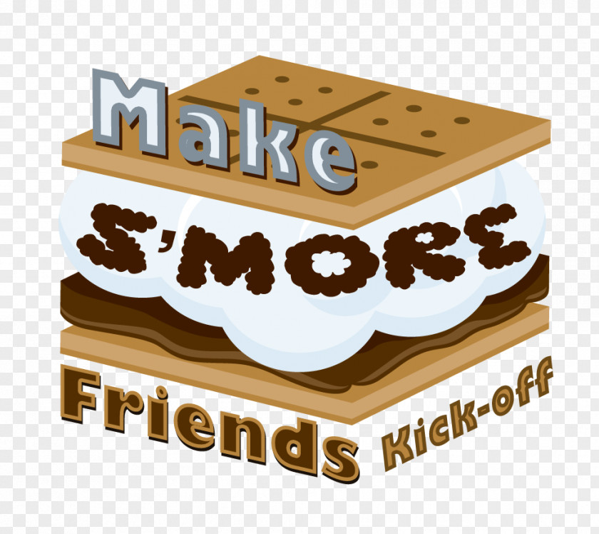 More Friends S'more Logo Clip Art Food Vector Graphics PNG