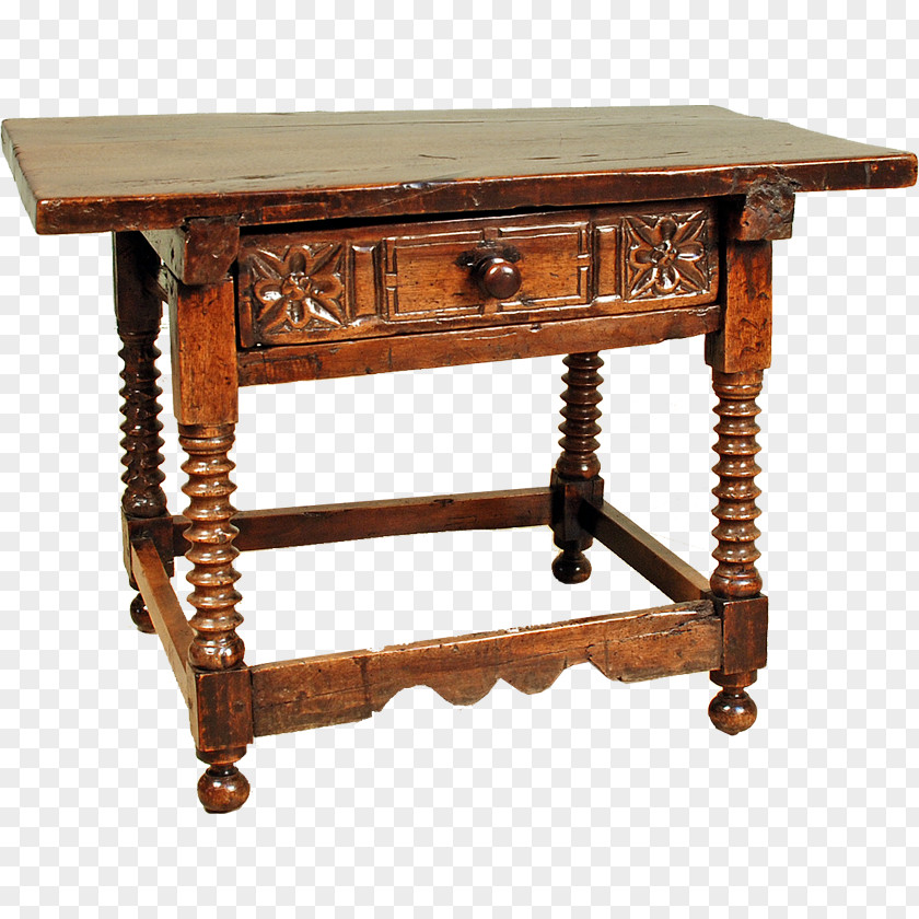 Table 17th Century France Antique Furniture PNG
