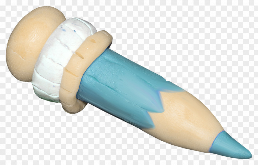 Blue Cartoon Pencil Colored Drawing PNG