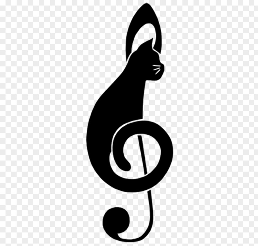 Cat Treble Music Staff Clef PNG Clef, clipart PNG