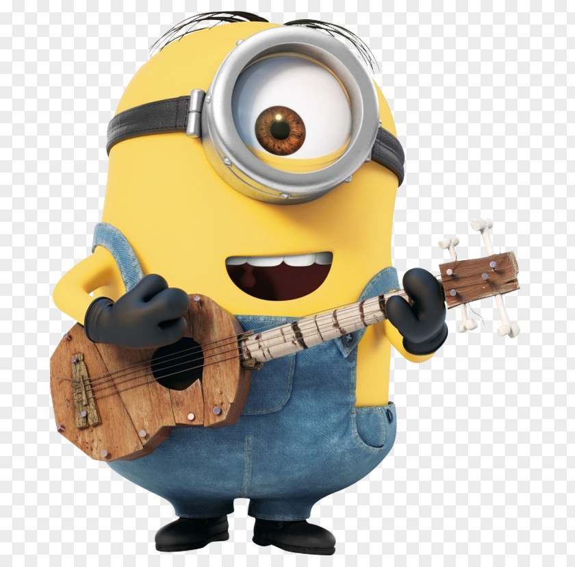 Minion With Guitar Stuart The Bob Scarlett Overkill Wikia Despicable Me PNG