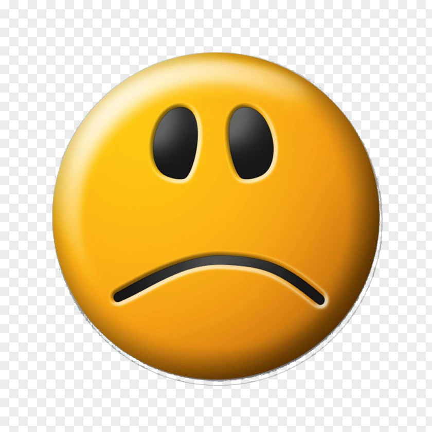 Sad Face Smiley Emoticon Clip Art PNG