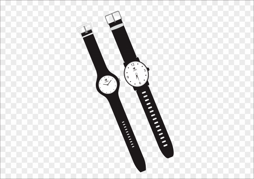Vector Couple Watches Image Watch Significant Other Designer PNG