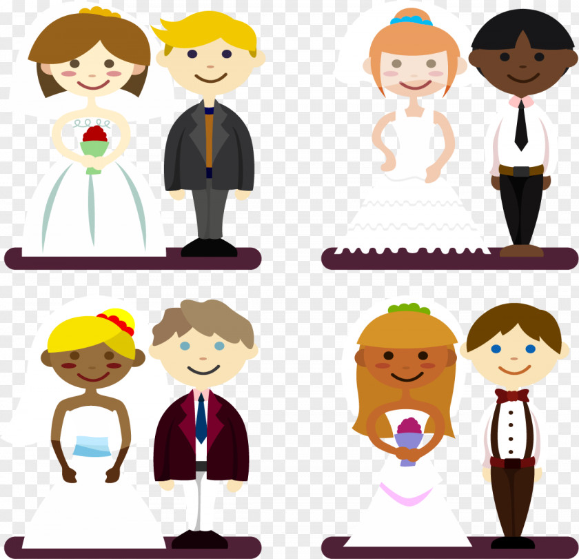 Different Countries Marriage Wedding Clip Art PNG