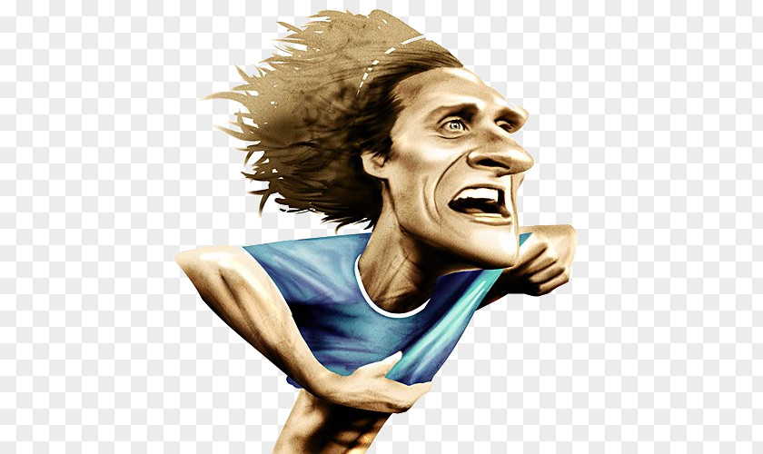 Football Diego Forlán Caricature Player Drawing PNG