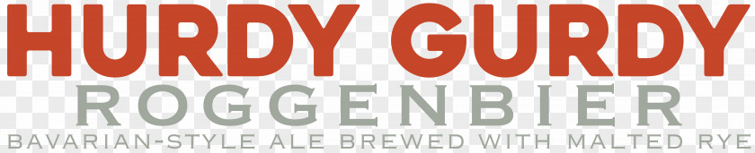 Hurdy Gurdy Banner Logo Brand Line PNG