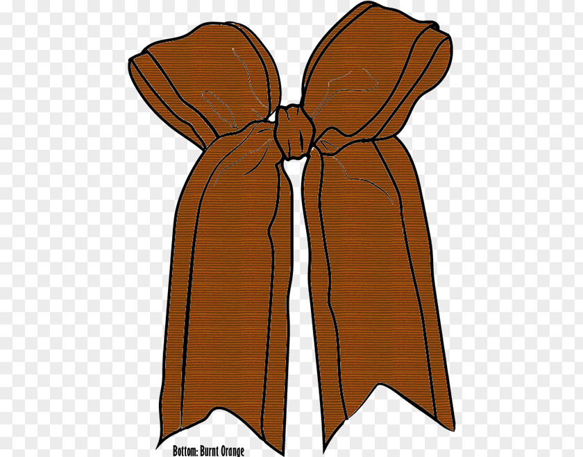 ORANGE BOW Turquoise Ribbon Wood Clip Art PNG