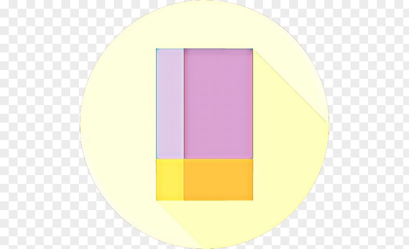 Plate Rectangle Yellow Purple Violet Pink Line PNG