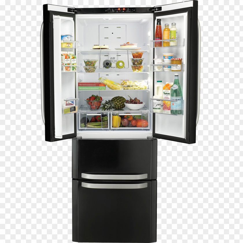 Refrigerator Hotpoint FFU4D Auto-defrost Freezers PNG