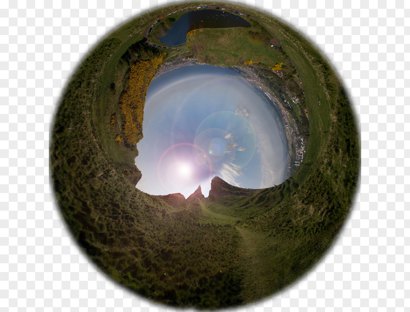 Ruined City Arthur's Seat Planet Sphere Volcano Chapel PNG