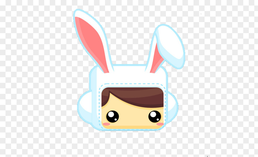 Wearing A Rabbit Hat Child Candy Bunny Run Hero Jump PNG