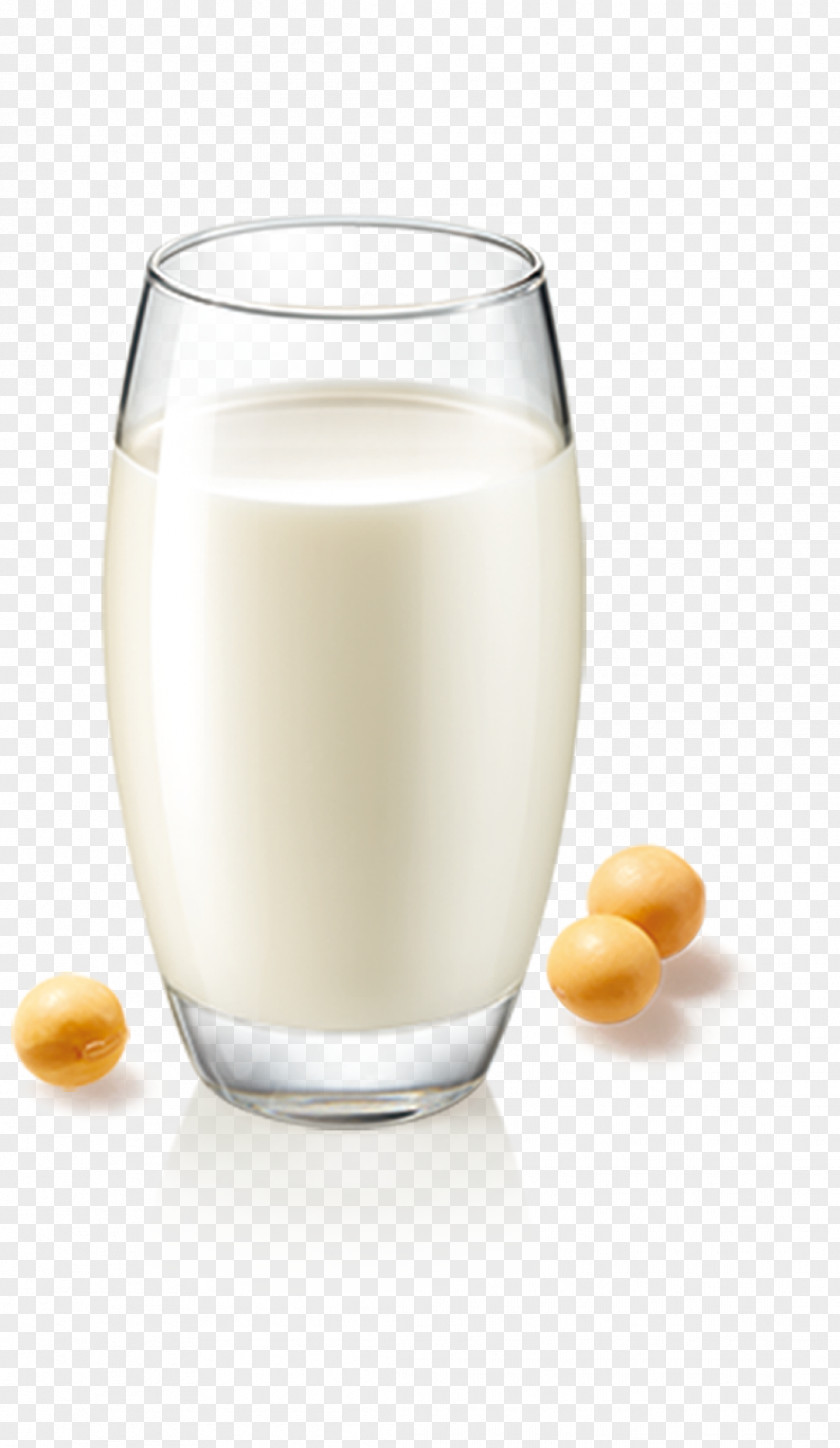 A Glass Of Soy Milk And Beans Almond Grain Hemp PNG