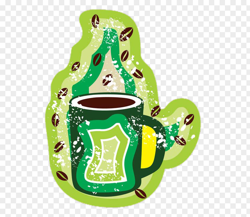Cartoon Tea Coffee Cup PNG