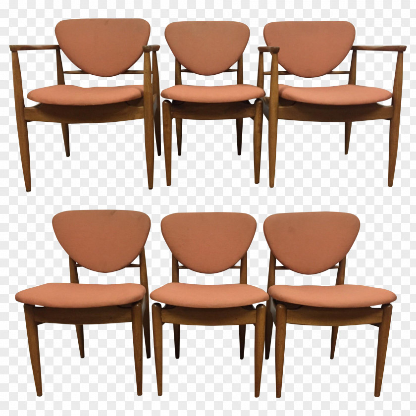 Chair Table Dining Room Furniture Danish Modern PNG