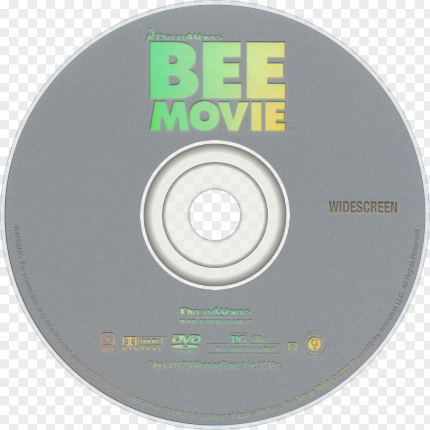 Dvd Compact Disc Bee Movie Game DVD Film YouTube PNG
