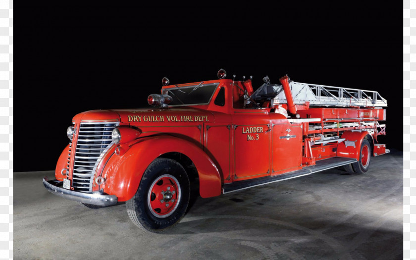 Fire Engine Car American LaFrance Seagrave Apparatus Department PNG