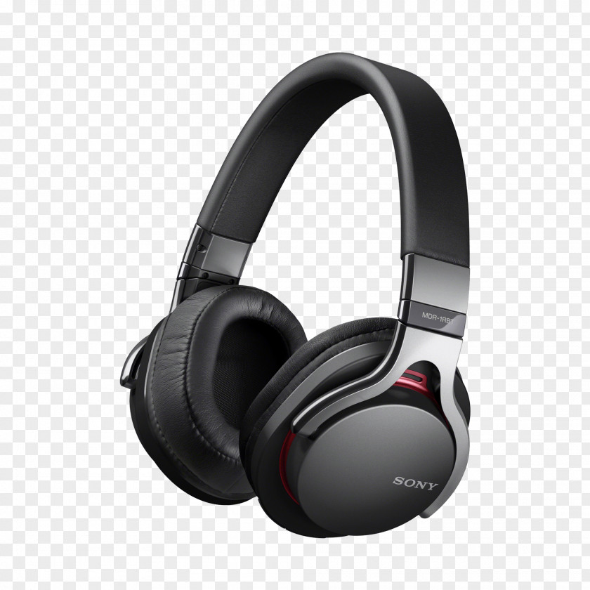 Black Headphones Image Bluetooth Wireless Headset Near-field Communication PNG