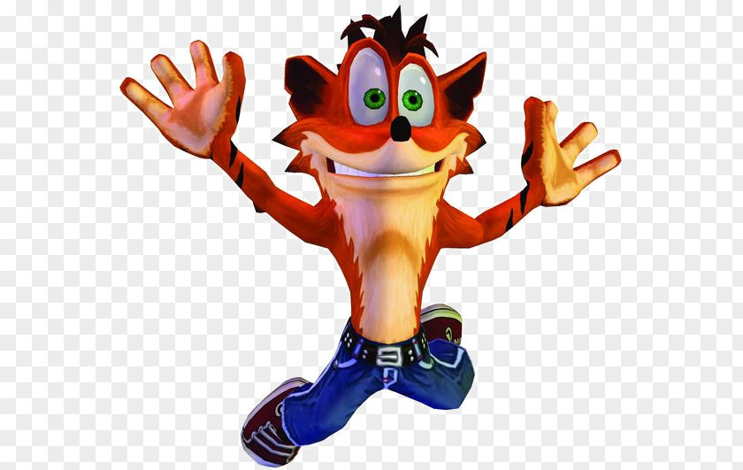 Crash Bandicoot Of The Titans Tennessee Character Mascot PNG