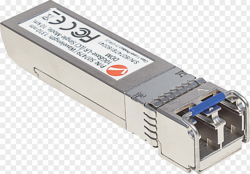 Optical Fiber Small Form-factor Pluggable Transceiver Single-mode 10 Gigabit Ethernet Multi-mode PNG