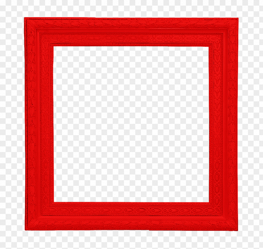 Rectangle Red Frame PNG