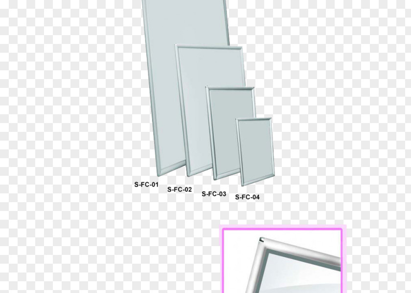 Silver Frame Picture Frames Standard Paper Size Poster Window PNG